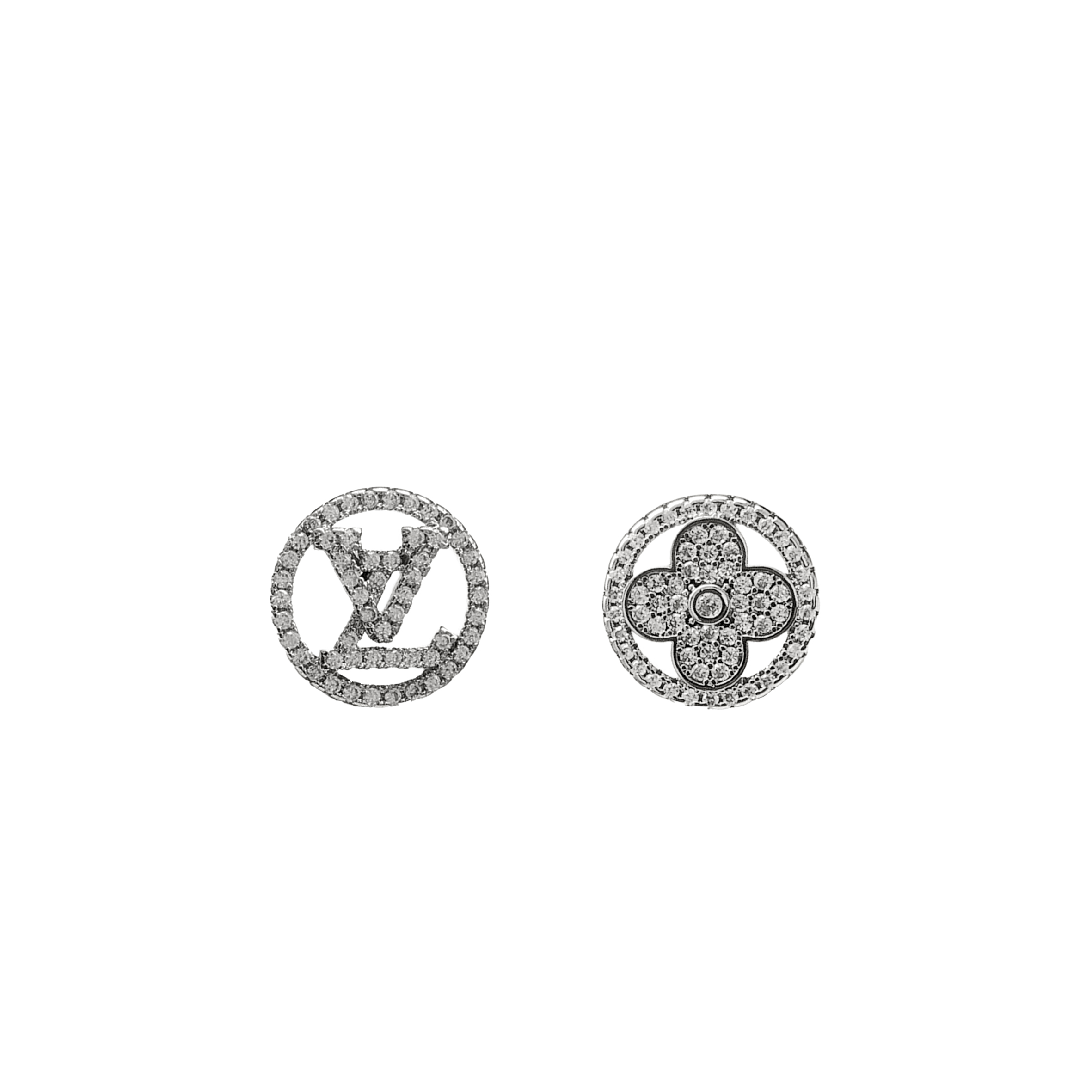 l**is V*t*n 18k l**is blossom diamond earrings m1268m